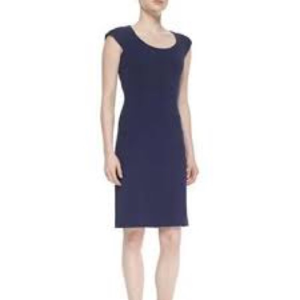 Diane Von Furstenberg DVF April Stretch Ponte Jersey Fitted Purple Haze‎ Dress 4